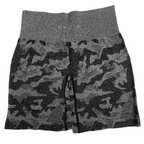 Women's Camouflage Yoga Shorts