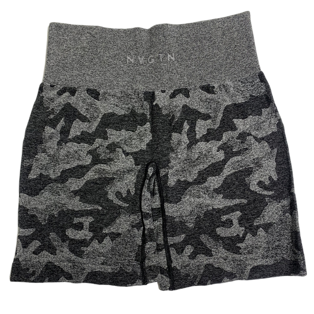 Women's Camouflage Yoga Shorts