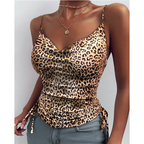 Women's V Neck Spaghetti Strap Camisole Tops