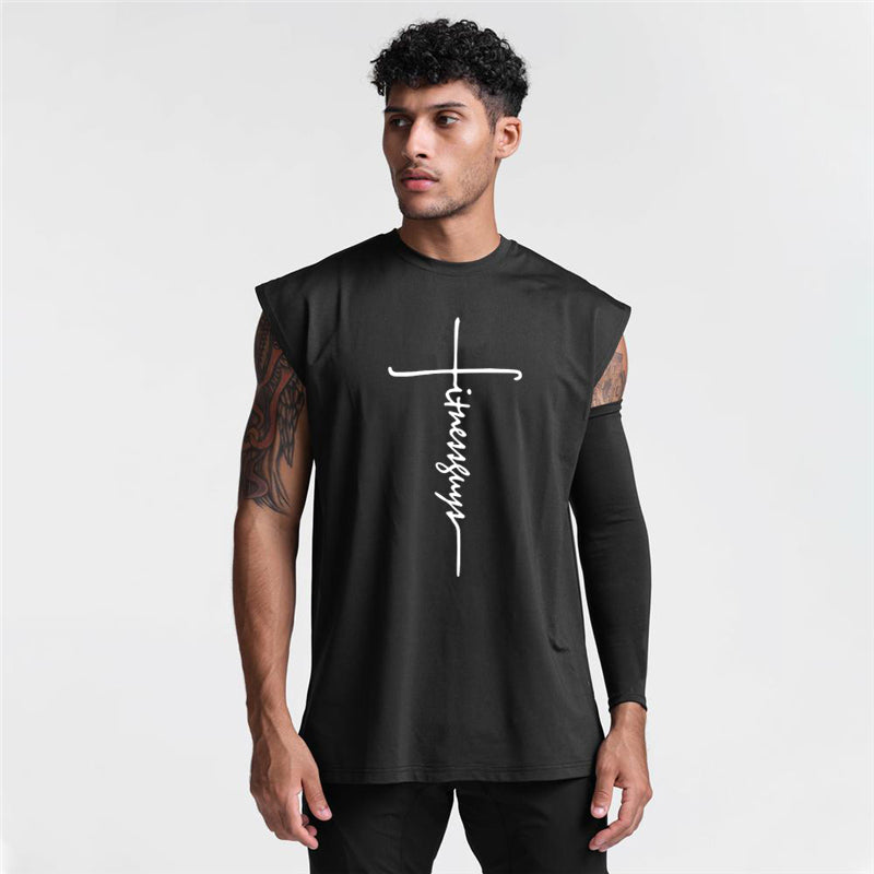 Men's Quick Dry Breathable Sleeveless Fitness Tank Top Main image