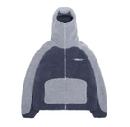 Lambswool Warm Hoodie Unisex Unisex Hoodie Unbranded Blue XL