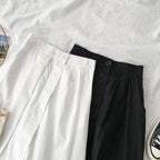 Women's Solid Color A Line High Waist Skirt