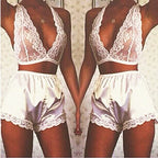 Women's Lingerie Set With Sexy Lace Sleepwear Women's Lingerie Unbranded