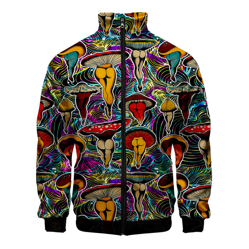Casual Zip Up Jacket Unisex ILLUSION CO