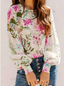 Women's Casual Loose Long Sleeved Shirt