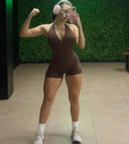 Women's Sexy Backless Jumpsuit