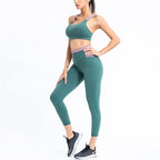Women's 2020 Cross Border Yoga Suit Set Quick-Dry Activewear