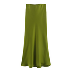 Women's Satin Skirt