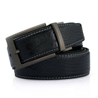 Men's Casual Leather Belt with Pin Holes