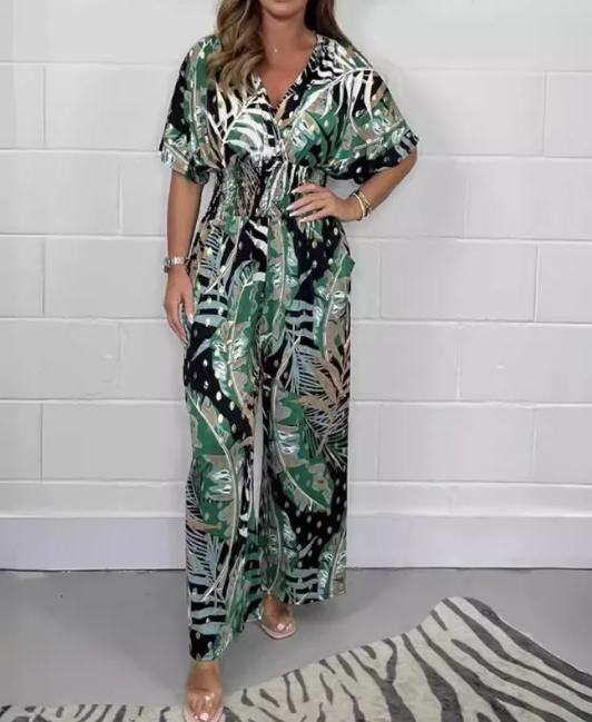 Women's Holiday Flow Jumpsuit