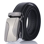 Men's Versatile PU Leather Automatic Buckle Belt