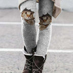Christmas Leggings Elastic Women