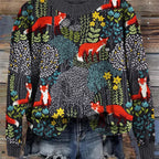 Women's Casual Round Neck Sweater