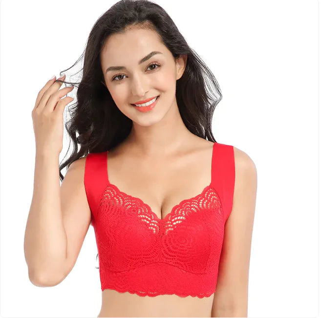 Plus Size Seamless Wire Free Comfort Bra