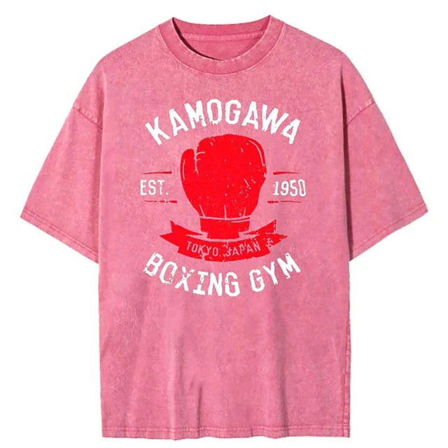 Vintage Harajuku Anime Washed Oversized Tshirt