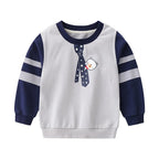 Boys Cartoon Long Sleeved Sweater