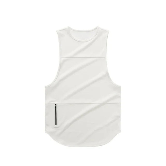 Men's Bodybuilding Sleeveless Workout Tank Top Men's Tank Top Unbranded NO LOGO White XL