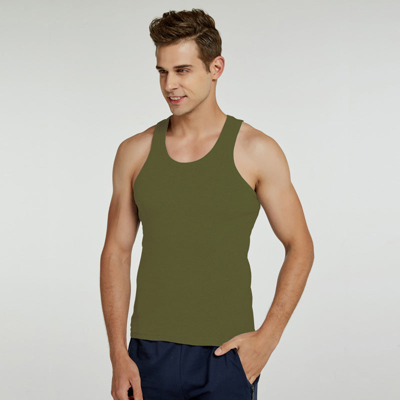 Men Cotton Slim Fit Tank Top