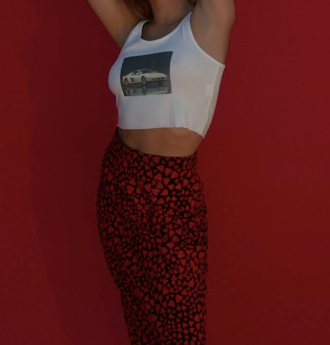 Women's Leopard Print Mermaid Skirt