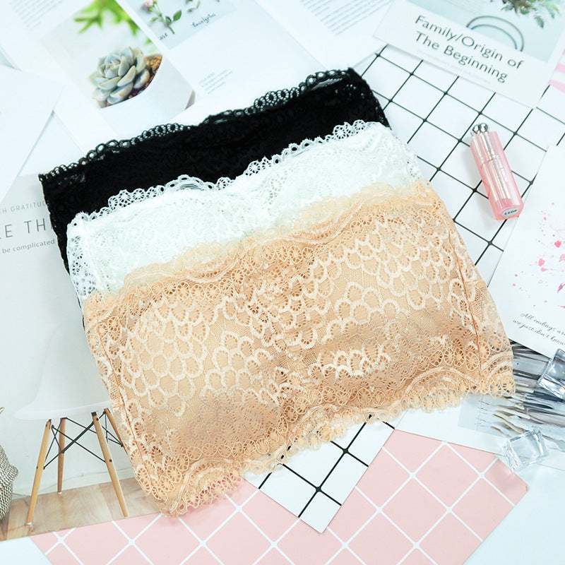 Women's Lace Strapless Short Sexy Lingerie
