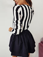 Women's Stripe Button Shirt