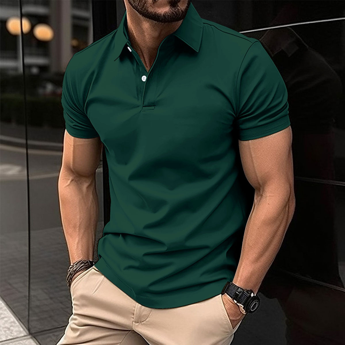 Men's Short Sleeve Polo Shirt
