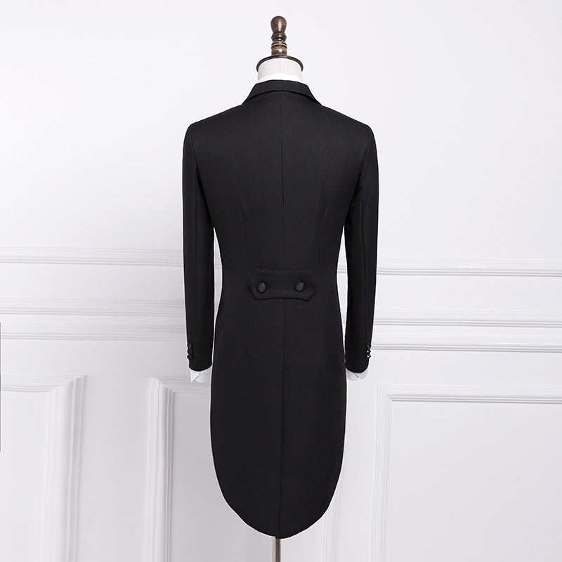 Men's Tuxedo Suit for Performers and Hosts