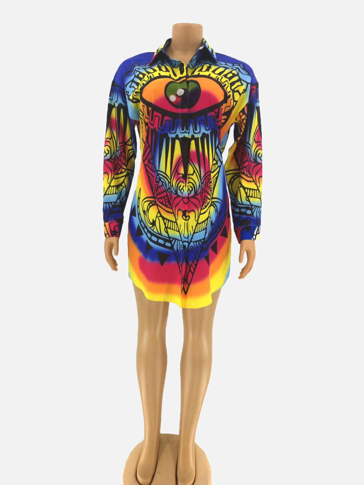 Women's Floral Long Shirt