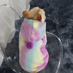French Winter Outfit with Hoodie For Dogs, Tie Dye Hoodie