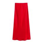 Women's Satin Skirt