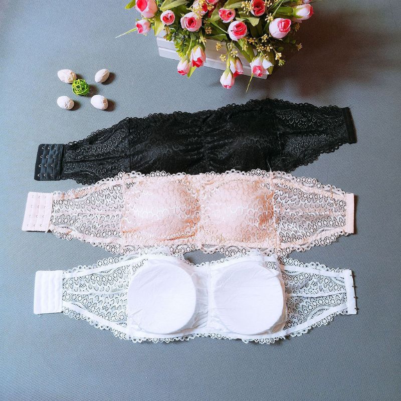 Women's Lace Strapless Short Sexy Lingerie