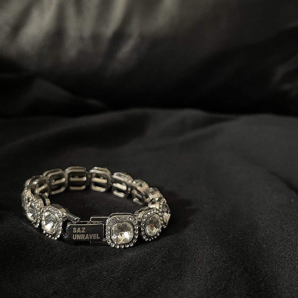 Men's Rock Sugar Diamond Bracelet Men's Bracelet Unbranded