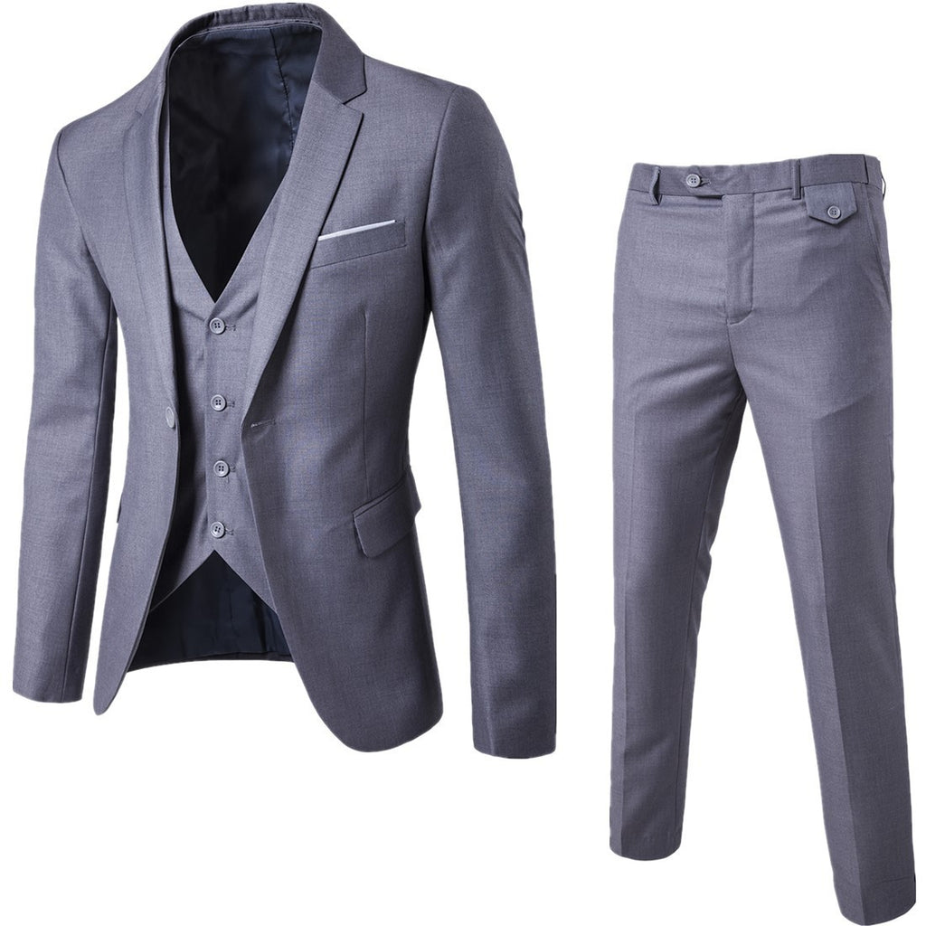 Men's Casual Suit for Business and Wedding Attire