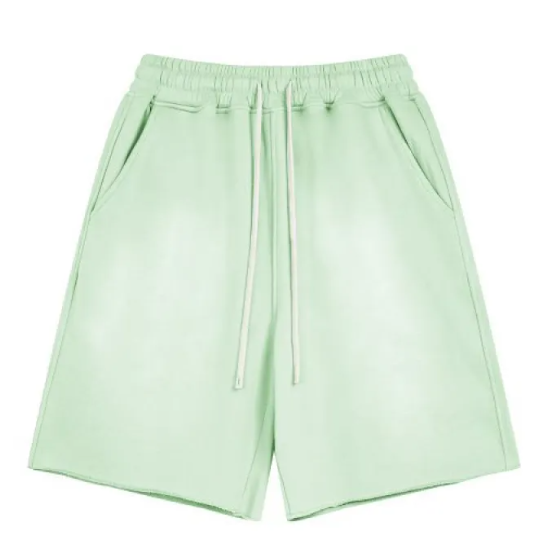 Men's Vintage Washed Denim Shorts & Tops