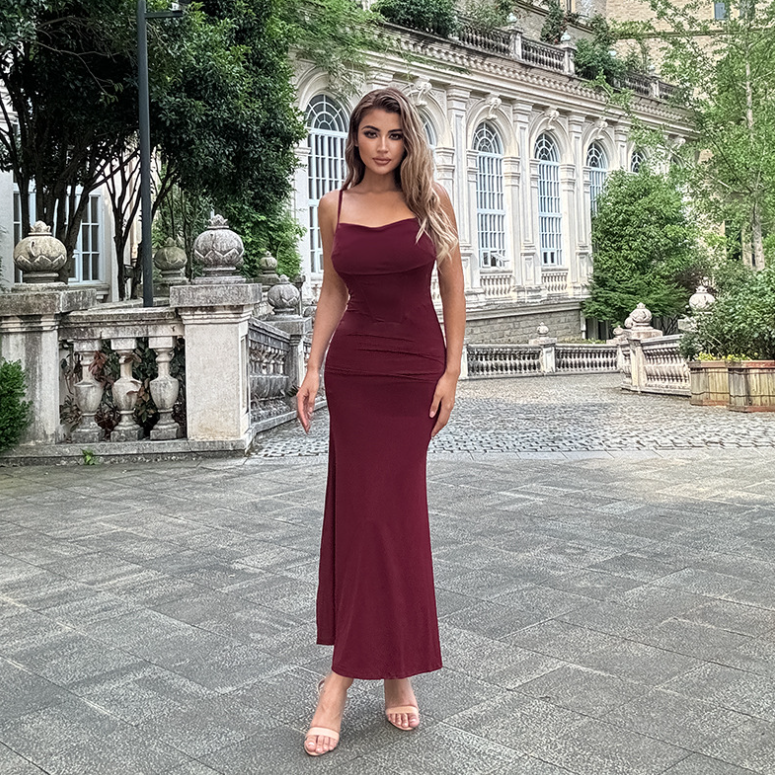Women's Mermaid Fit Long Dress