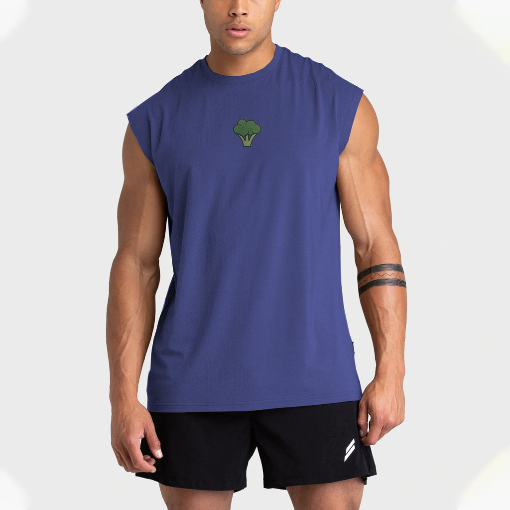 Men's Fitness Tank Top LooseFit Muscle Shirt
