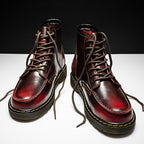 Men's High-Top Cowhide Martin Trendy Tooling Boots ILLUSION CO