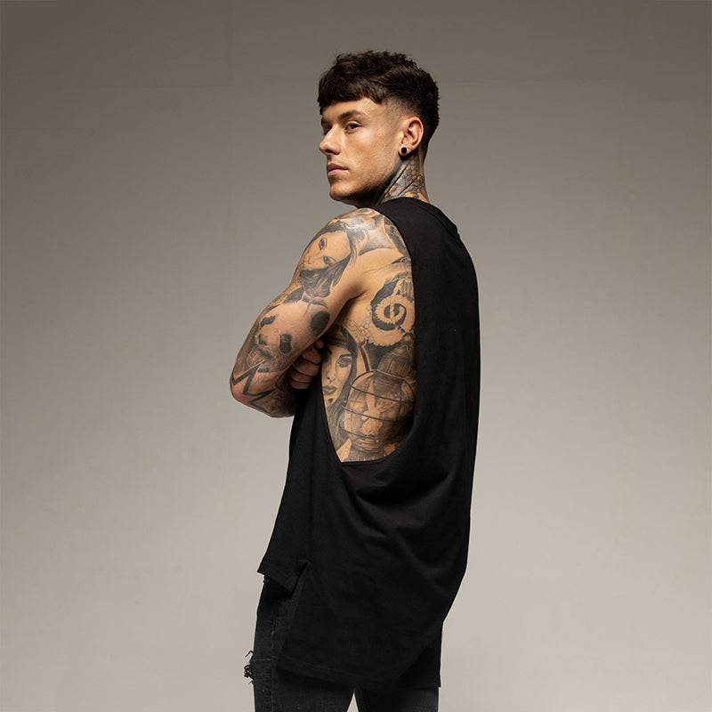 Men's Cotton Hip Hop Bodybuilding Tank Tops