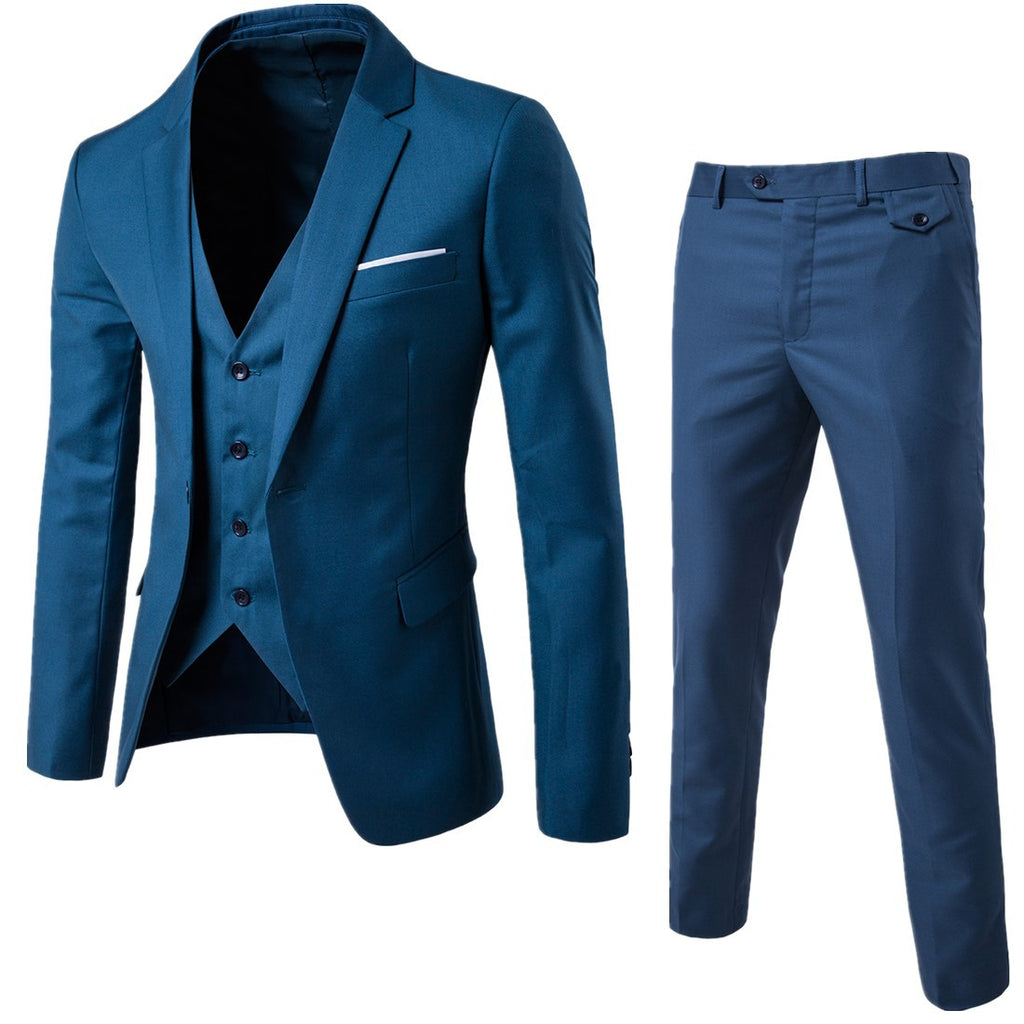 Men's Casual Suit for Business and Wedding Attire