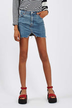 Women's Denim Midi Skirt