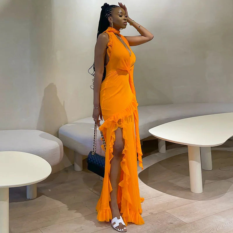 Women's Pleated Midi Dress