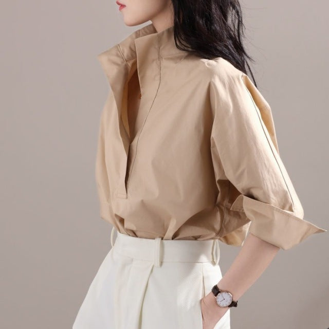 Women's Casual Cotton Shirt