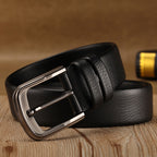Men's and Women's Fashion Casual Wide Belt Unisex Belts Unbranded Black