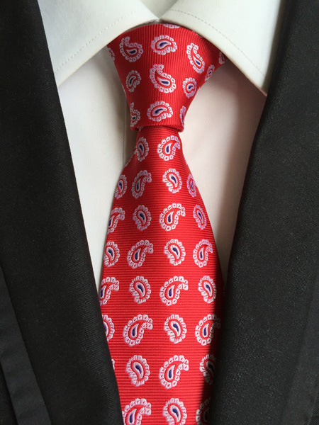 Men's High-Density Paisley Tie