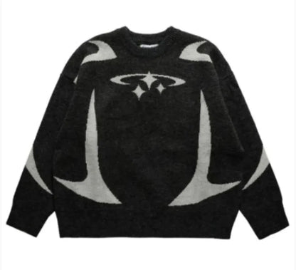 Commuter Pullover Women's Loose Crewneck Sweater