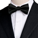 Men's Solid Color Silk Bow Tie