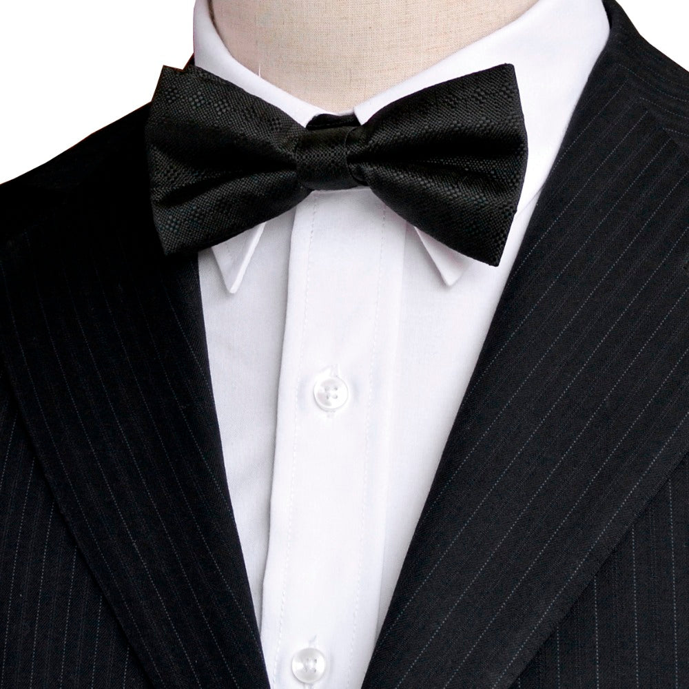 Men's Solid Color Silk Bow Tie