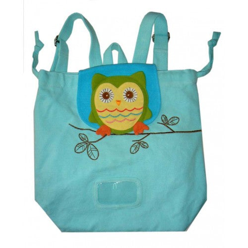 Owl Swim Bag Pinic Bag Light Blue Main image