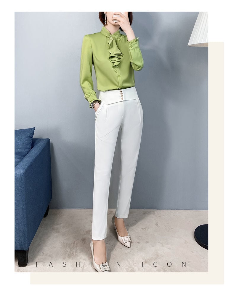 Women's Satin Shirt Women's Shirt Unbranded