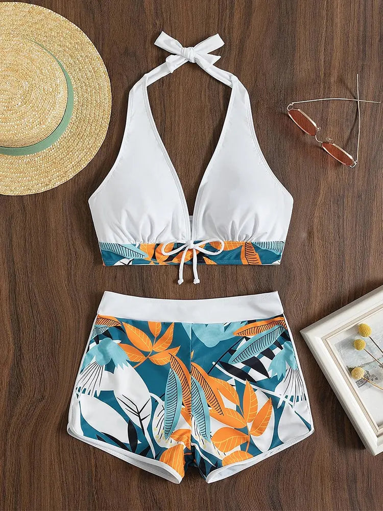 Women's High Waist Bikini Set Swimwear